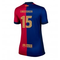 Barcelona Andreas Christensen #15 Hemmatröja Kvinnor 2024-25 Korta ärmar